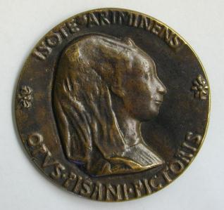 Medalla de Segismundo Pandolfo Malatesta e Isotta degli Atti