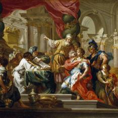 Alejandro Magno en el Templo de Jerusalén