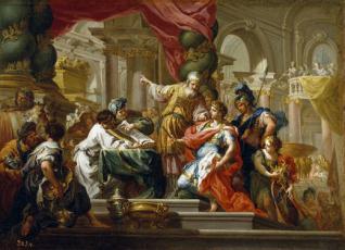 Alejandro Magno en el Templo de Jerusalén