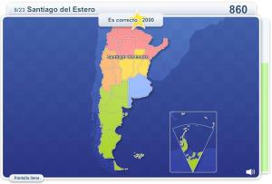 Provincias de Argentina. Juegos Geográficos