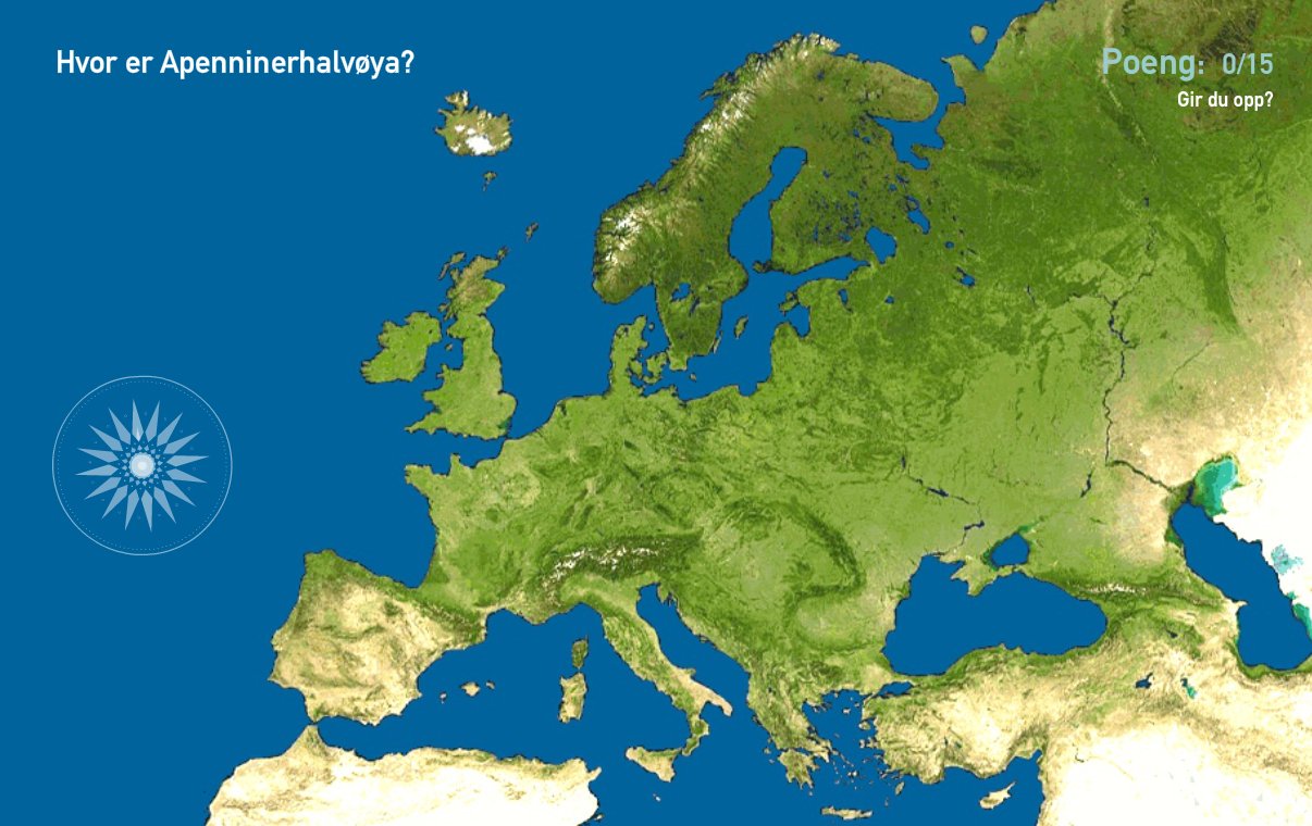 Halvøyer i Europa. Toporopa