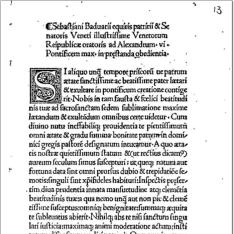 Oratio ad Alexandrum VI. in praestanda Venetorum oboedientia