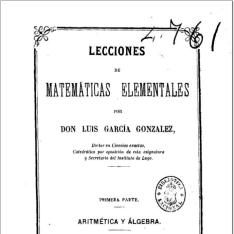 Lecciones de matemáticas elemetales