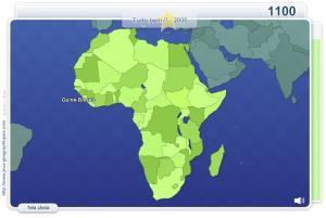 Geo Quizz África.  Jogos geográficos