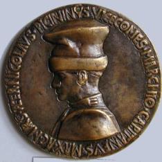 Medalla de Niccolò Piccinino, condottiero