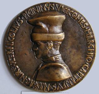 Medalla de Niccolò Piccinino, condottiero