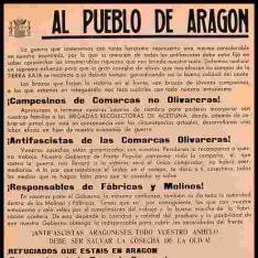 Al pueblo de Aragón