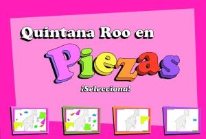 Municipios de Quintana Roo. Puzzle. INEGI de México