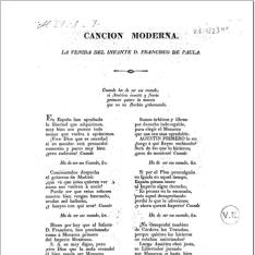 Canción moderna