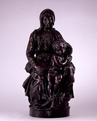 La Virgen con el Niño (reducción de la Madona de Brujas)