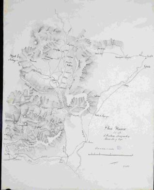 Plano Ytinerario de los valles de Cuartango, Lacozmente y Rivera alta y baja