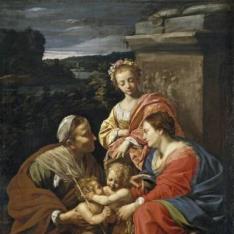 La Virgen con el Niño, Santa Isabel, San Juan y Santa Catalina