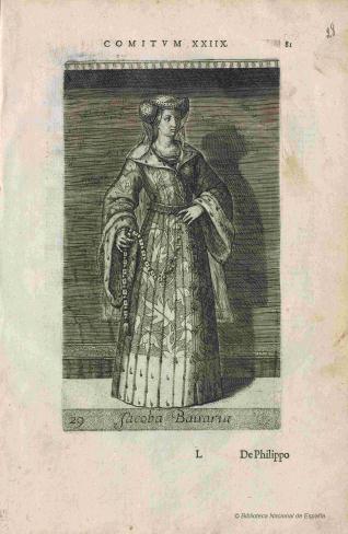 Retrato de Iacoba, condesa de Holanda