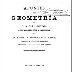 Apuntes a la geometría de D. Miguel Ortega