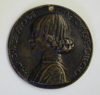 Medalla de Filippo Maserano, poeta veneciano