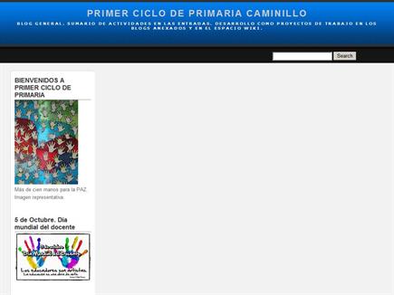 PRIMER CICLO DE PRIMARIA CAMINILLO