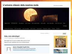 L´univers clàssic dels nostres mots L´univers clàssic dels nostres mots