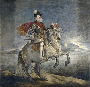 Felipe III a caballo