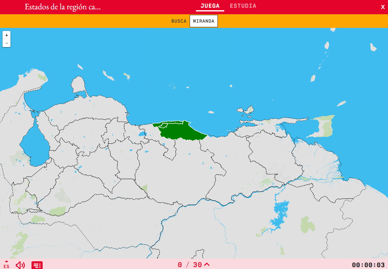 États de la région capital du Venezuela