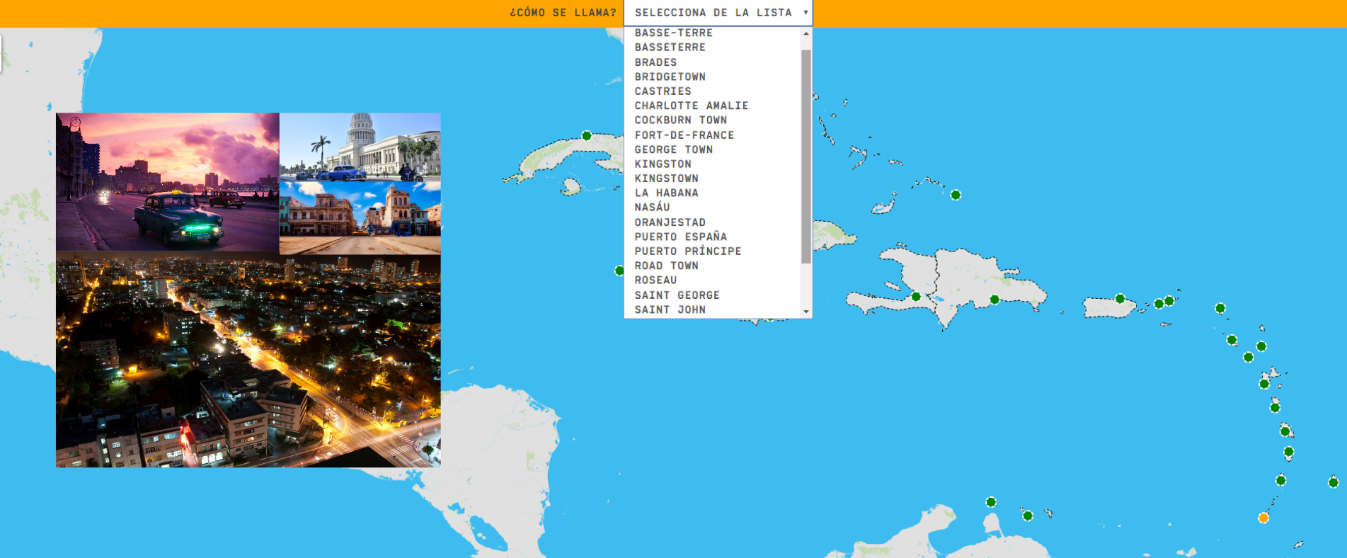 Die Karibik: Hauptstädte