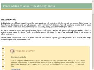 From Africa to Asia: New destiny: India