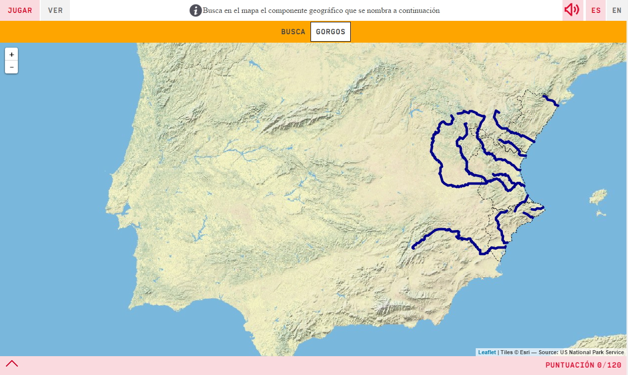Mapa Rios Comunidad Valenciana Mapa Rios Comunidad Valenciana
