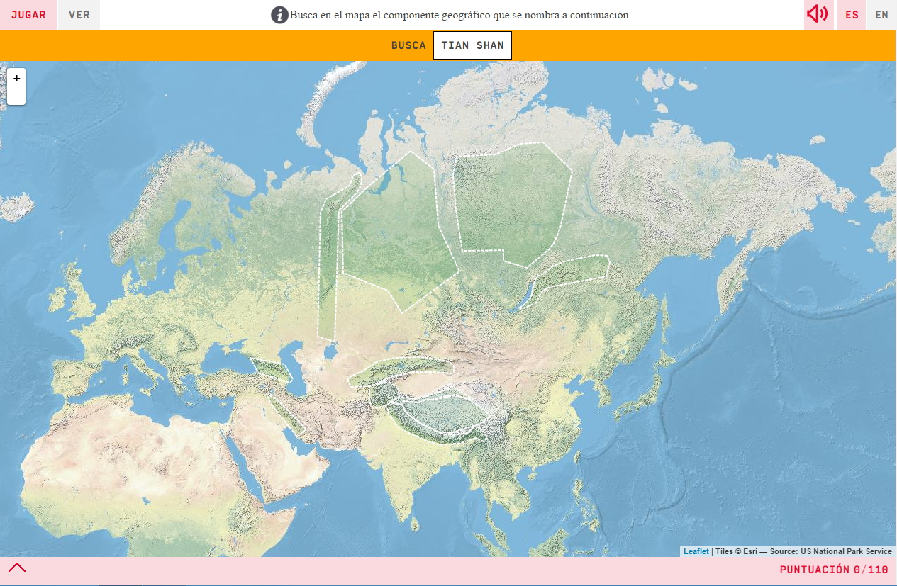 Mapa Para Jugar Donde Esta Relieve De Asia Mapas Interactivos De Didactalia