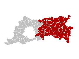Leuven administrative Arrondissement