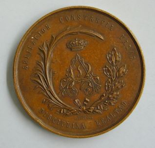 Medalla conmemorativa de la victoria de Alfonso XII sobre el ejército carlistas