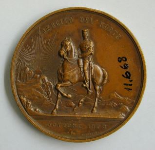Medalla conmemorativa de la victoria de Alfonso XII sobre el ejército carlistas