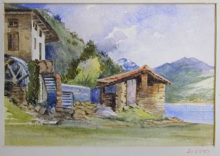 Molino de Santa María della Pace, Lago Como (Italia)