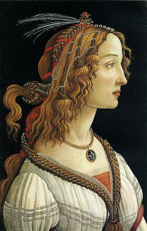 Portrait of a Young Woman of Frankfurt (Botticelli)