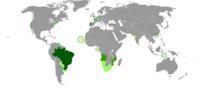 List of countries where Portuguese is an official language