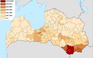Poles in Latvia