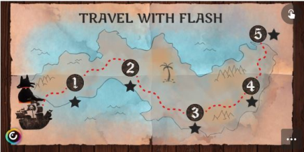 Escape Room Infantil: Travel with Flash