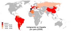 Inmigración en España