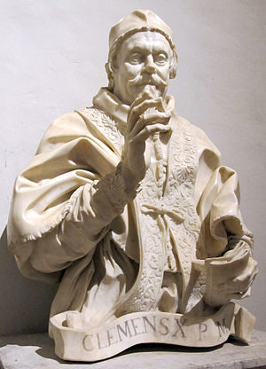 Statue of Pope Clement X