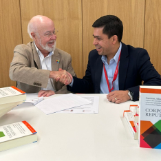 El Centro de Investigaciones de Humanismo y Empresa (CIHE) de la Universidad de Istmo firma un acuerdo de colaboración con Corporate Excellence - Centre for Reputation Leadership