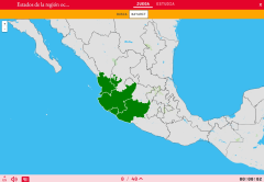 Estados da rexión oeste de México