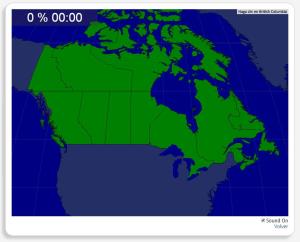 Canada: Provinces and territories. Seterra