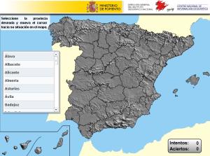 Provincias de España. Puzzle