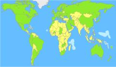 Countries of the world map (JetPunk)