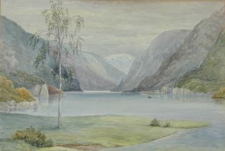 Vista de Eide Hardanger (Noruega)