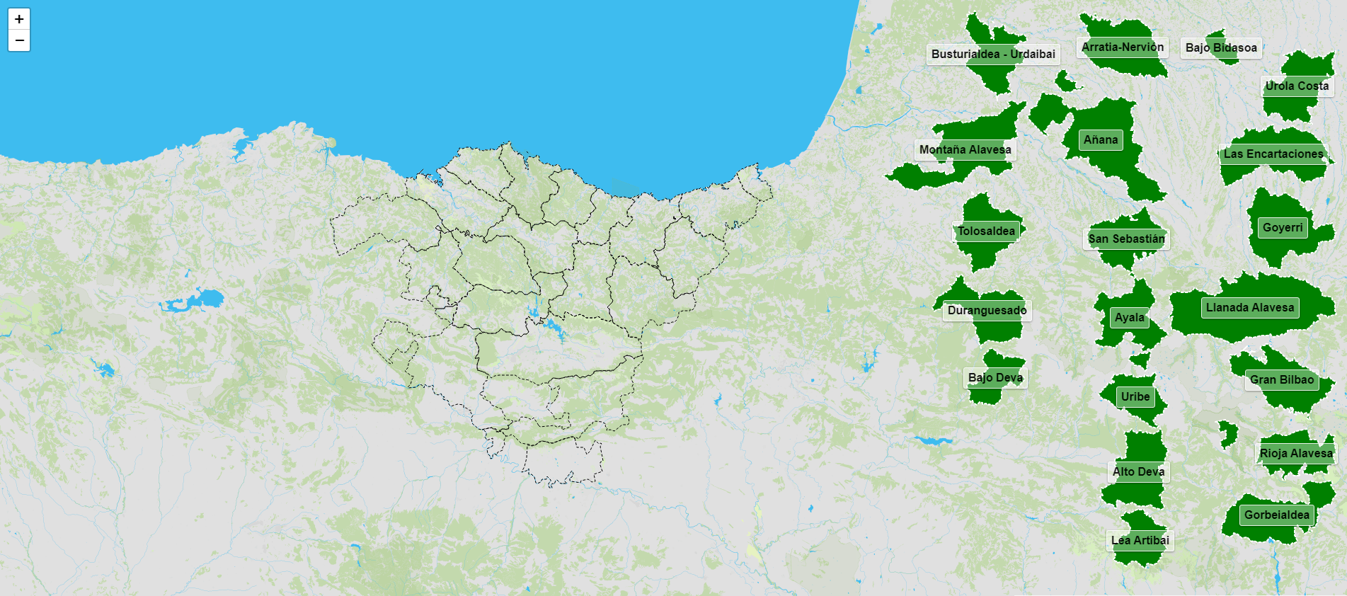 Regioni di Euskadi