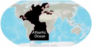 Seas and gulfs of the Atlantic Ocean. Ilike2learn