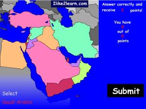 Countries of Middle East. Ilike2learn