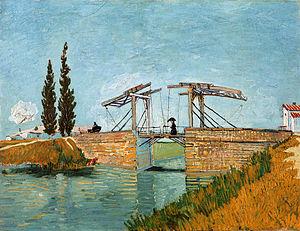 Langlois Bridge at Arles (Van Gogh series)