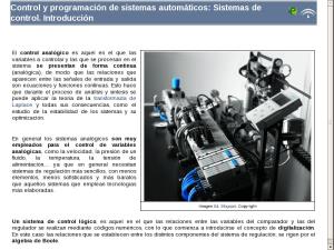 Control y programación de sistemas automáticos: Sistemas de control. Introducción