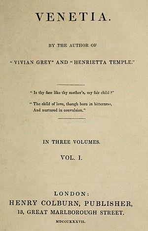 Venetia (Disraeli novel)