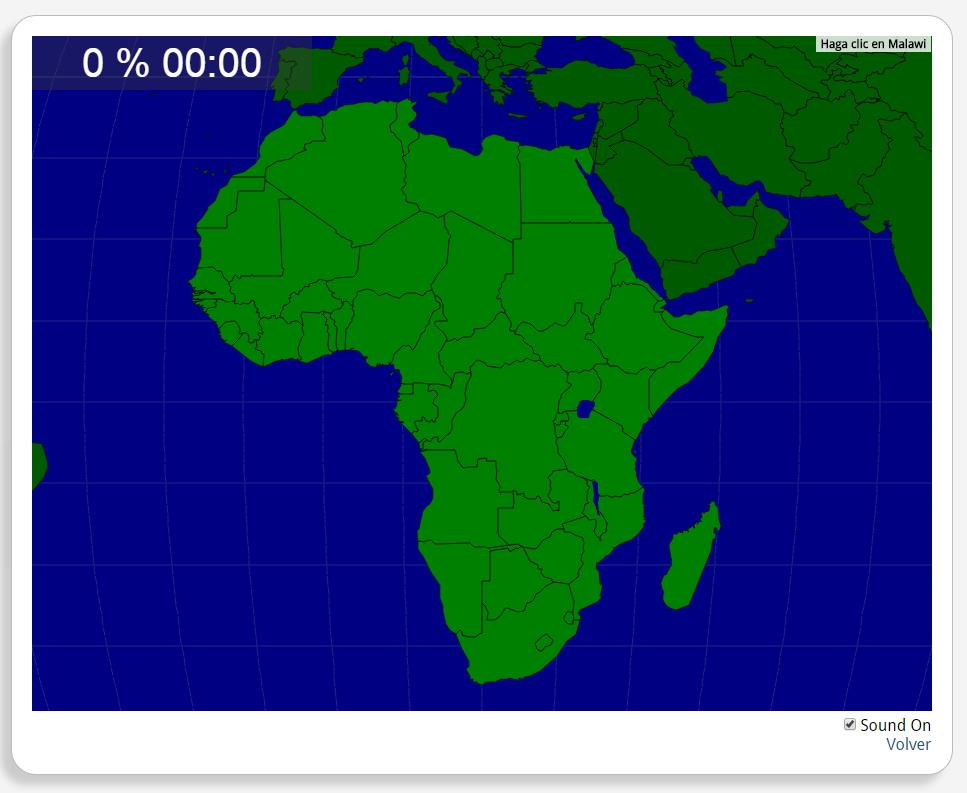 África: Países. Seterra